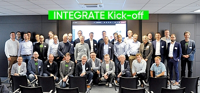 Unternehmenspartner trafen sich beim INTEGRATE Kick-off-Meeting. © Software Competence Center Hagenberg