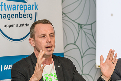 Markus Manz, CEO Software Competence Center Hagenberg GmbH (SCCH) ©cityfoto.at/Roland Pelzl